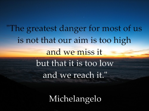 inspirational-quote-michelangelo-sunrise